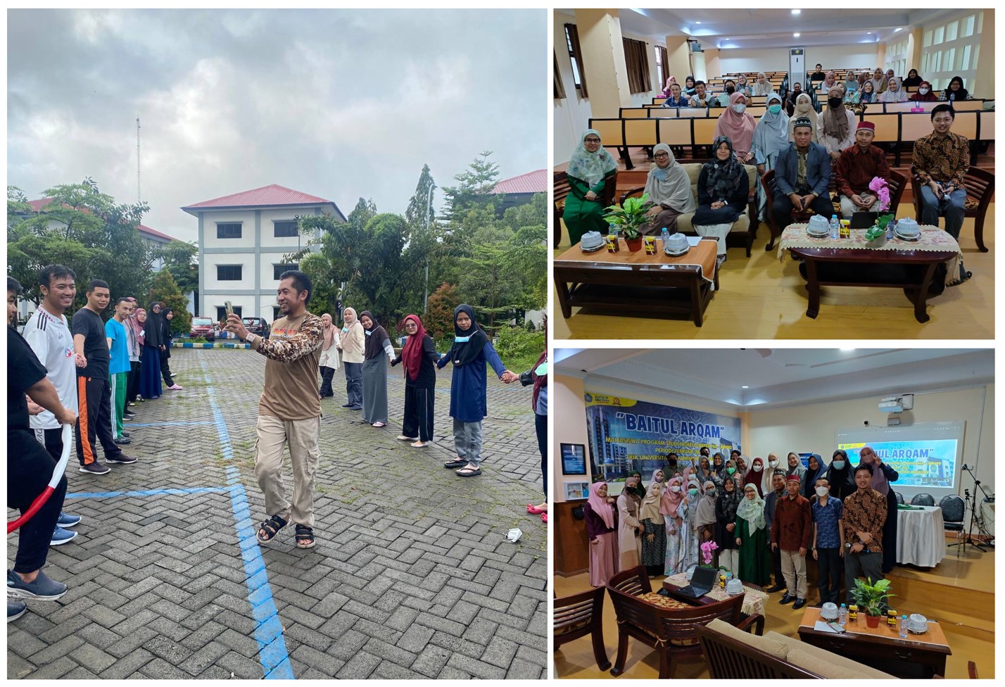 FKIK UNISMUH HOLDS BAITUL ARQAM FOR STUDENTS  PRE-UKMPPD DOCTOR PROFESSION PROGRAM