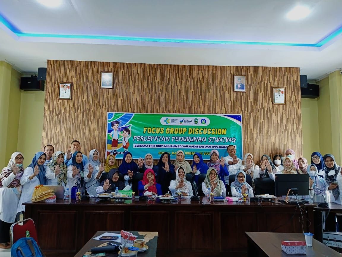 Gelar Focus Group Discussion Penurunan Stunting, Pemerintah Kabupaten Sinjai Gandeng FKIK Unismuh Makassar