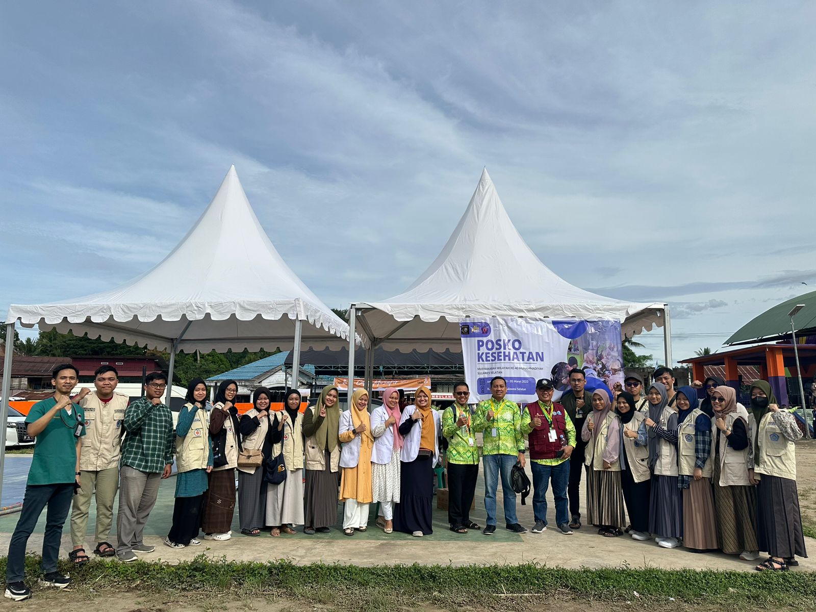 Aksi Kesehatan, FKIK Unismuh Makassar Sebar 25 Tim Pada Musywil Muhamamdiyah di Enrekang