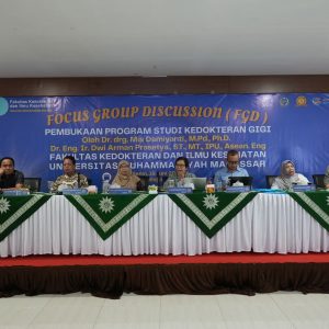 FKIK Unismuh Makassar Holds FGD as Initial Step in Establishing Dentistry Study Program