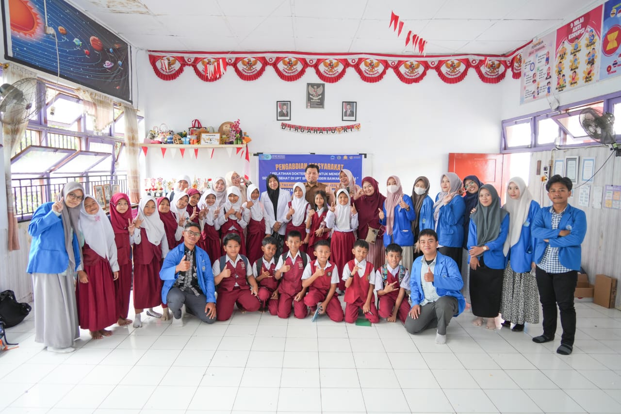 FKIK Unismuh Makassar Promotes Healthy Living Through Little Doctor Program and Islamic-Based Health Education at SD Negeri Bawakaraeng 1