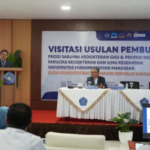 Rector of Unismuh Makassar: Appreciation for the Visitation of the Proposed Establishment of Dentistry and Professional Dental Education Programs by the Indonesian Ministry of Health, Held at FKIK Unismuh Makassar