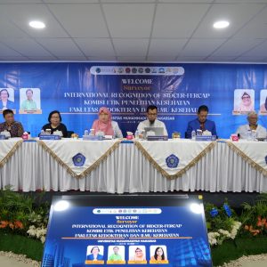 FKIK Unismuh Makassar Ethics Committee Hosts SIDCER-FERCAP International Recognition Event
