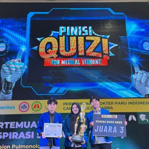Bronchodilator Team FK UNISMUH Wins 3rd Place in Pinisi Quiz