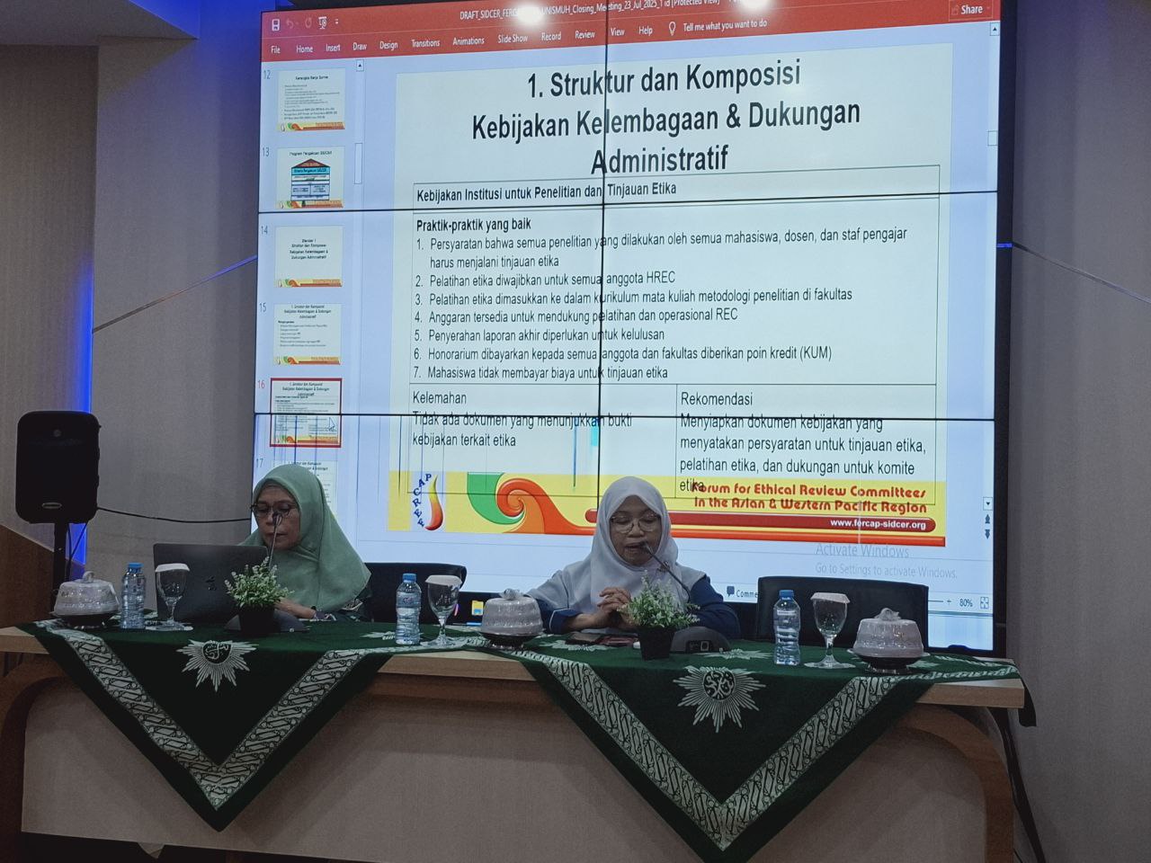 FKIK Unismuh Makassar Holds Strategic Meeting to Improve Ethics Committee Governance