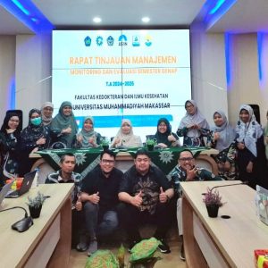 FKIK Unismuh Makassar Holds Management Review Meeting, Discusses Continuous Quality Improvement