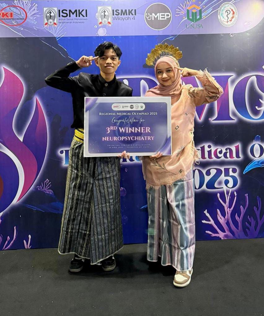 FKIK Unismuh Students Achieve 3rd Place at the 2025 Regional Medical Olympiad in Surabaya