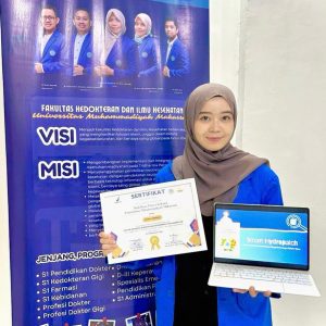 Medical Profession Student of Unismuh Makassar Wins National Award at BPOM RI ABG Collaboration Event