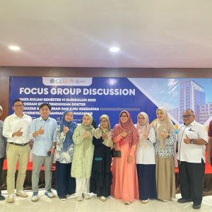 FMHS Unismuh Makassar Conducts FGD to Refine Sixth-Semester Courses under 2023 Curriculum