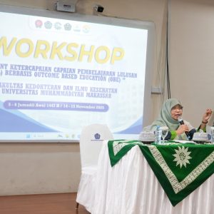 FKIK Unismuh Makassar Holds OBE-Based CPL Assessment Workshop to Strengthen the Quality of Medical Education