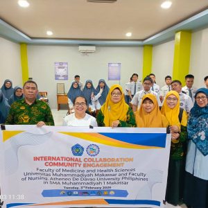 International Collaboration between FKIK Unismuh Makassar and Ateneo de Davao University Delivers Mental Health Education for Senior High School Students