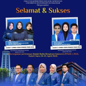 FKIK Unismuh Makassar Students Win Awards in the PINISI 2026 Short Video Competition