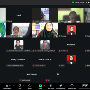 FMHS Unismuh Makassar Holds Management Review Meeting on the Results of the Odd Semester Monitoring and Evaluation for the 2025/2026 Academic Year