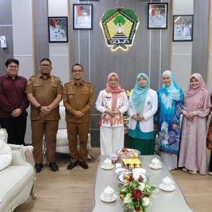 Regent of Gowa Regency Receives Audience on Planned Community Service Program (KKN) by FMHS Universitas Muhammadiyah Makassar