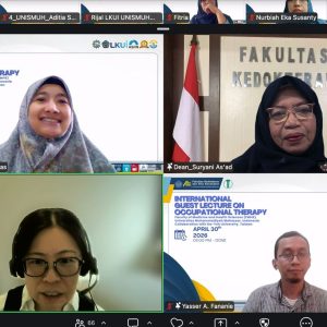 FMHS Universitas Muhammadiyah Makassar and Da-Yeh University Taiwan Discuss the Integration of Occupational Therapy within the Health System