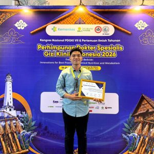 Research Team Mentored by Prof. Suryani As’ad Named Finalist at the CDK Awards during the 7th National Congress of the Indonesian Society of Clinical Nutrition Physicians (PDGKI) 2026