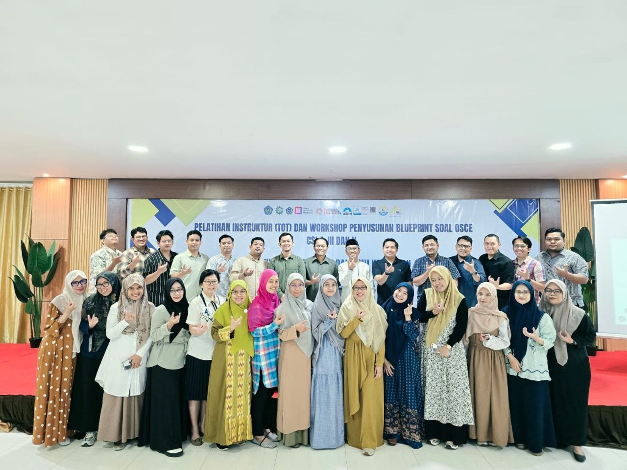 Preparing for Standardized Competency Assessment, FMHS Unismuh Makassar Conducts OSCE Blueprint Workshop for CSL I, III, and V