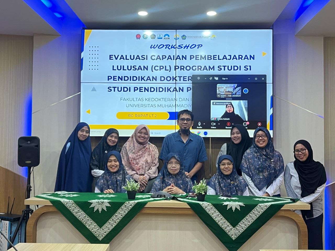 Implementing Outcome-Based Education, FMHS Unismuh Makassar Conducts Graduate Learning Outcomes Evaluation Workshop