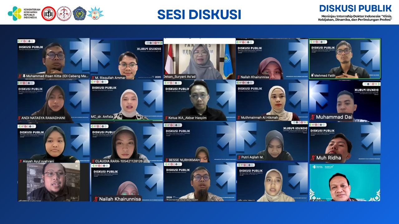 IKA FK Unismuh Holds Public Discussion on Medical Internship, Calls for Stronger Governance and Participant Protection