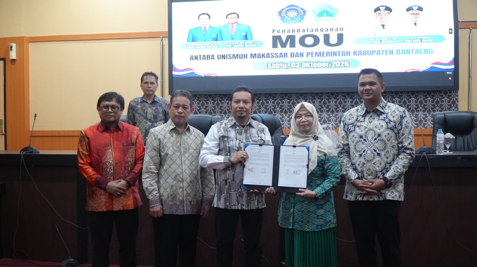Unismuh Makassar and the Bantaeng Regency Government Strengthen Collaboration in the Health Sector through the Signing of an MoU and Cooperation Agreement